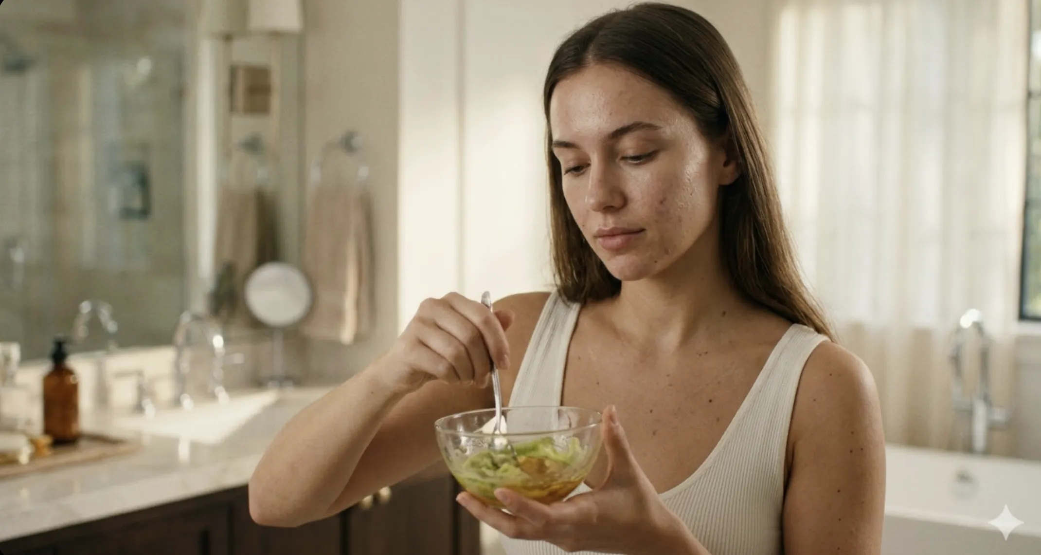 Hausgemachte Masken: Was deine Küche für dein Haar tun kann