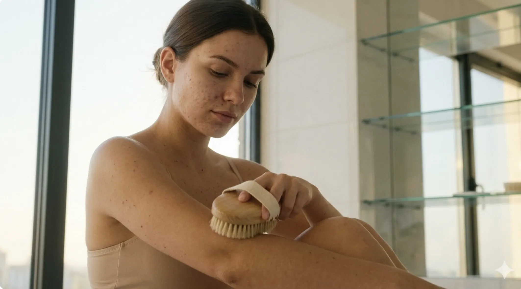 Warum das Schrubben mit dem Schwamm deine Haut ruiniert (Das Mikrobiom-Geheimnis)